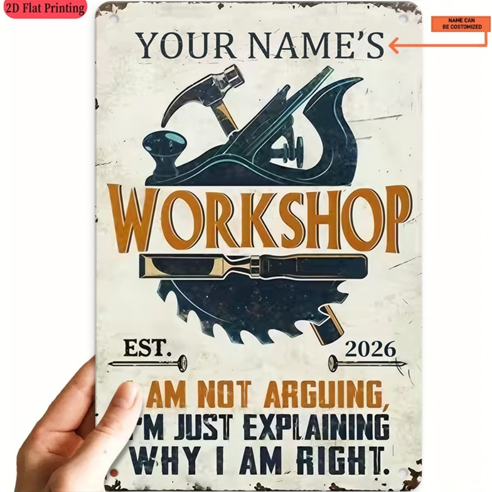 Tools Name In Workshop - [2D Flat] 1pc Custom Name Workshop