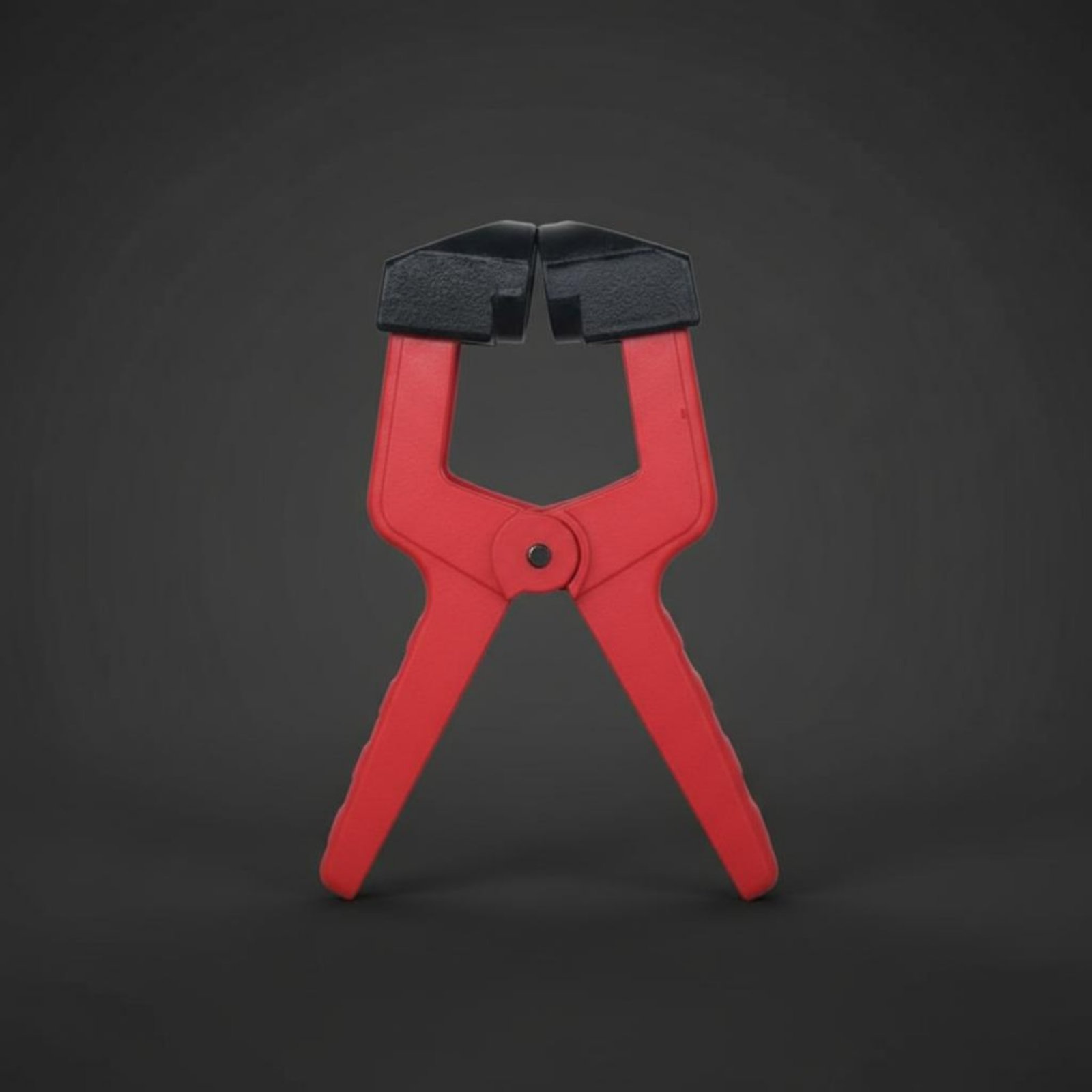 Tools For Woodworking Workshop - Triangular Clamp Clamp Red Color Plastic