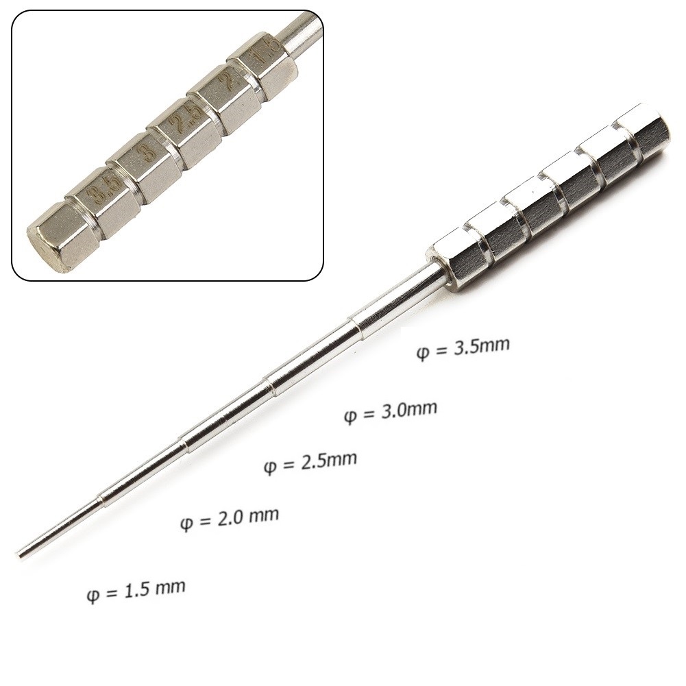 Tools Vape - 1.5,2.0,2.5,3,3.5mm Stainless Steel Wire Winding Rod