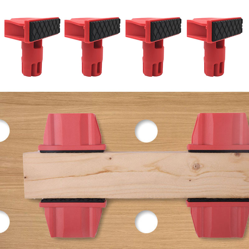 Tools For Woodworking Workshop - 4Pcs Plastics Bench Dogs, 20mm Diameter