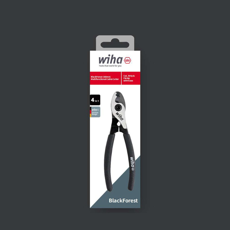 Tools Vn - Wiha 46691 6-Inch Multifunctional Cable Cutter