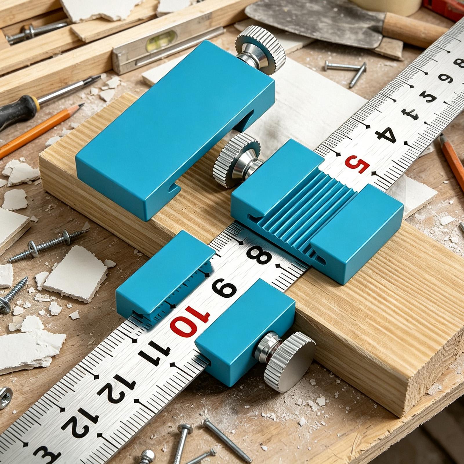 Tools For Woodworking Workshop - Carpentry Tools Carpentry Ruler Positioning Scribing