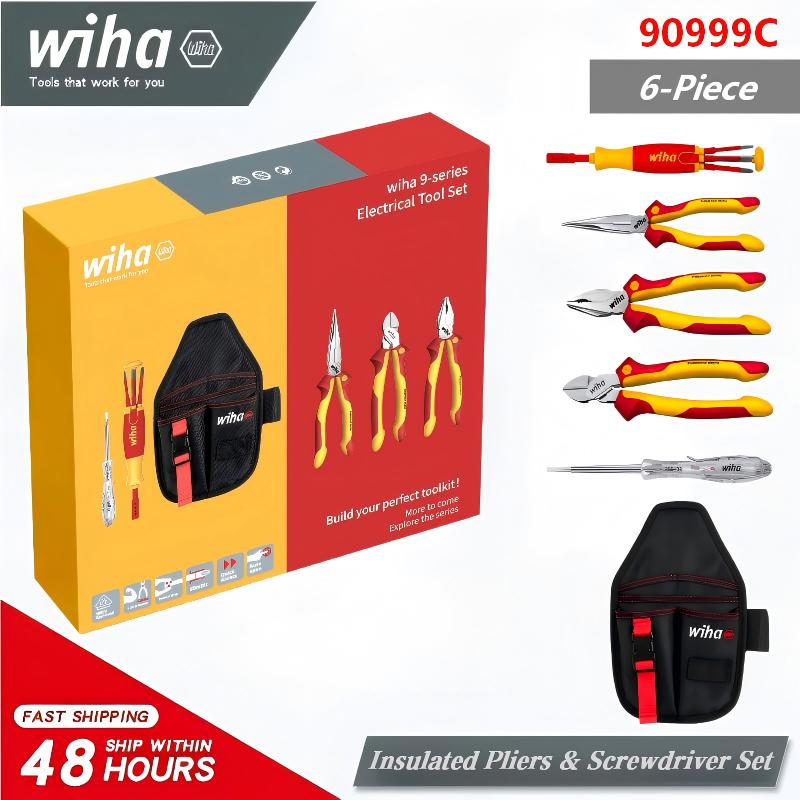 Tools Vn - Wiha 90999C 6-Piece 1000V VDE Insulated