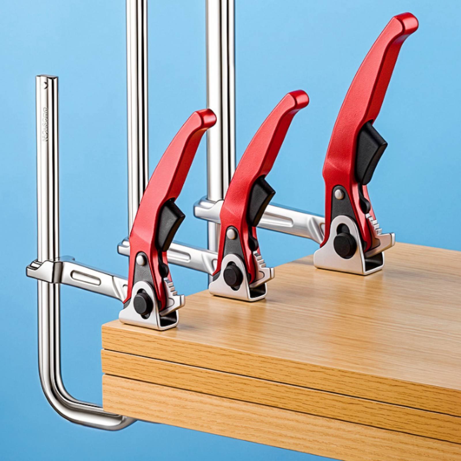 2 Pieces Ratchet F Clamp Indus - Tools For Woodworking Workshop review and price