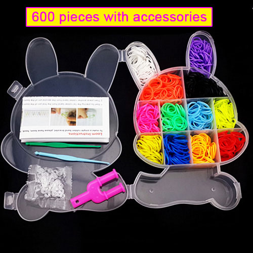 Colorful Rubber Bands Loom  El - Tools Workshop Kids review and price
