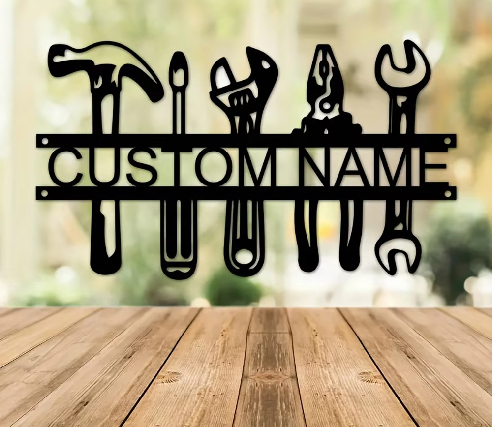 Customized Name Industrial Sty - Tools Name In Workshop review and price
