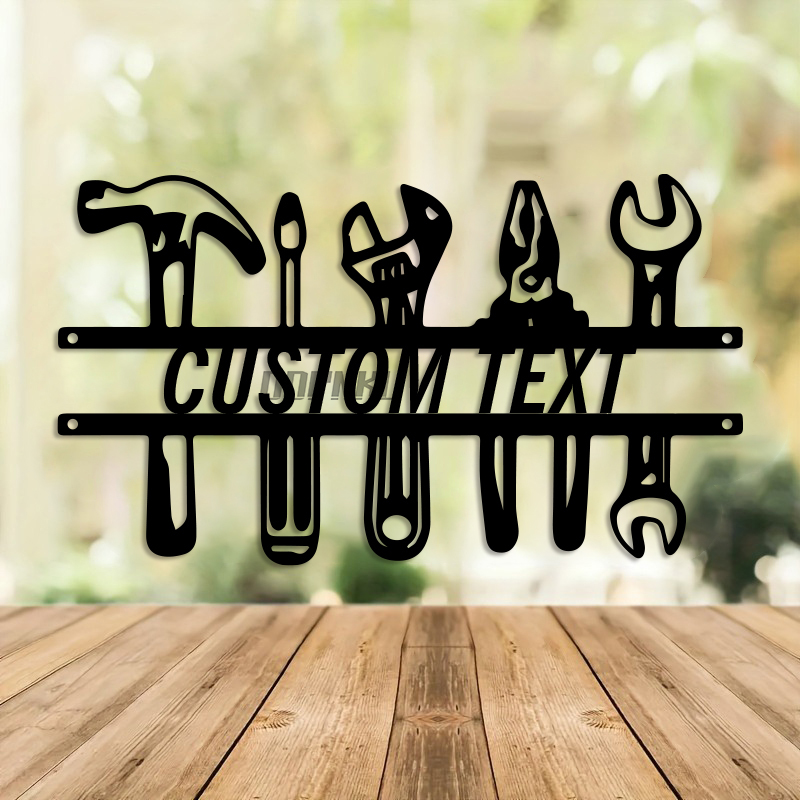 DIY Industrial Style Iron Wall - Tools Name In Workshop review and price