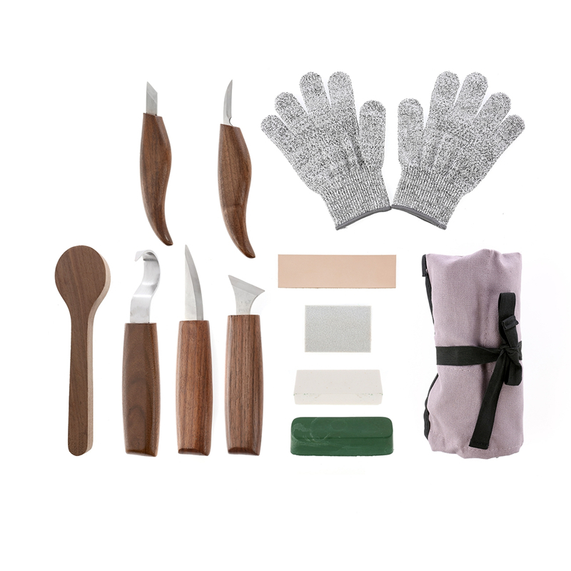 12PCS Walnut Chrome Vanadium S - Chisel Set Wood review and price