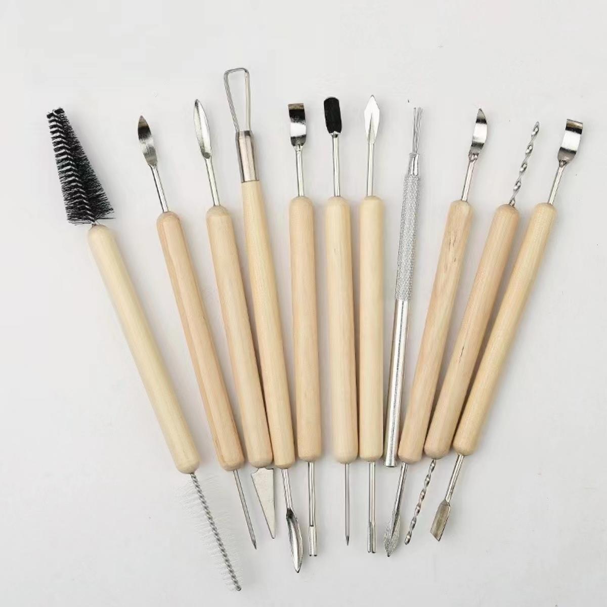 1SET Pottery Clay Sculpting Mo - Chisel Set Wood review and price