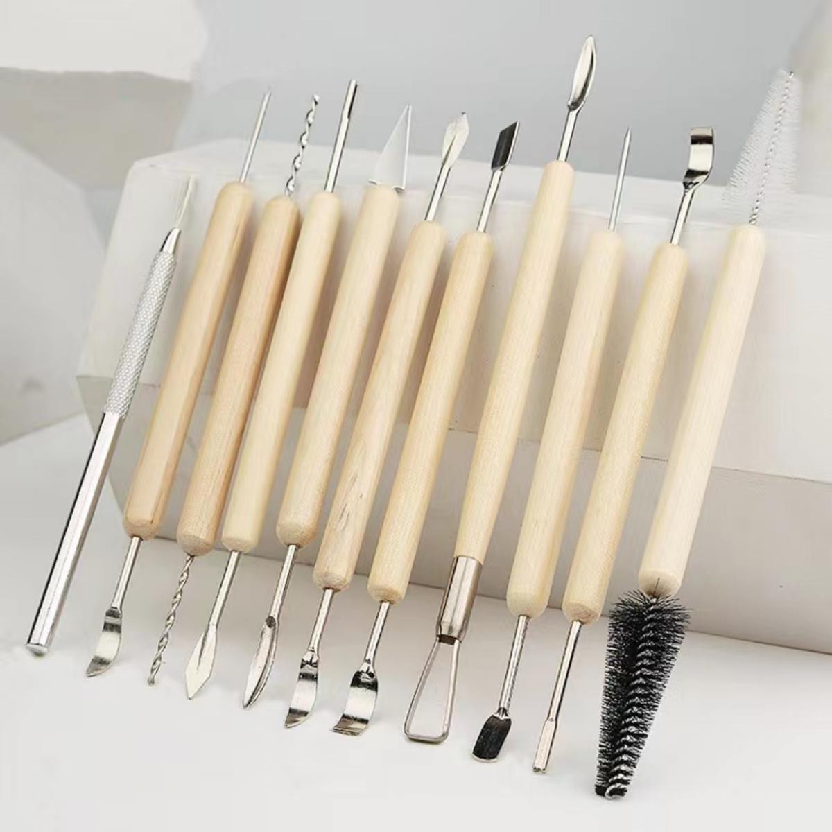 1SET Pottery Clay Sculpting Mo - Chisel Set Wood review and price