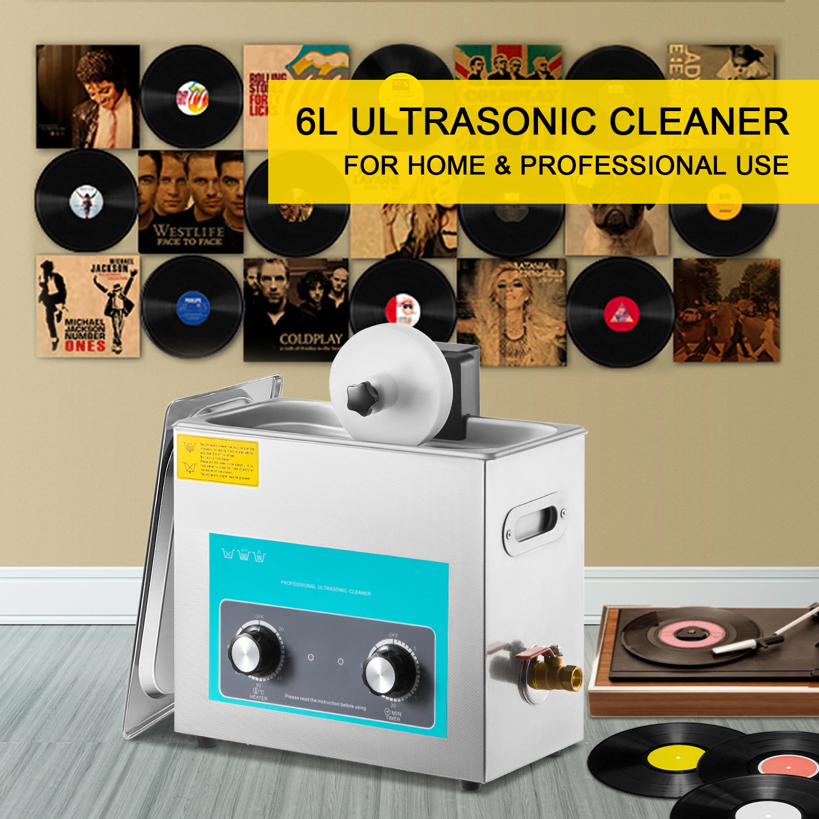 SIHAO 6L Vinyl Record Cleaner  - Hand Tools Mechanical Workshop review and price