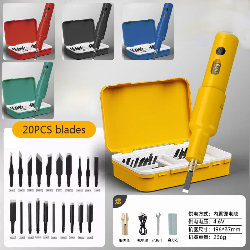 20PCS Blade Electric Engraving - Chisel Set Wood review and price