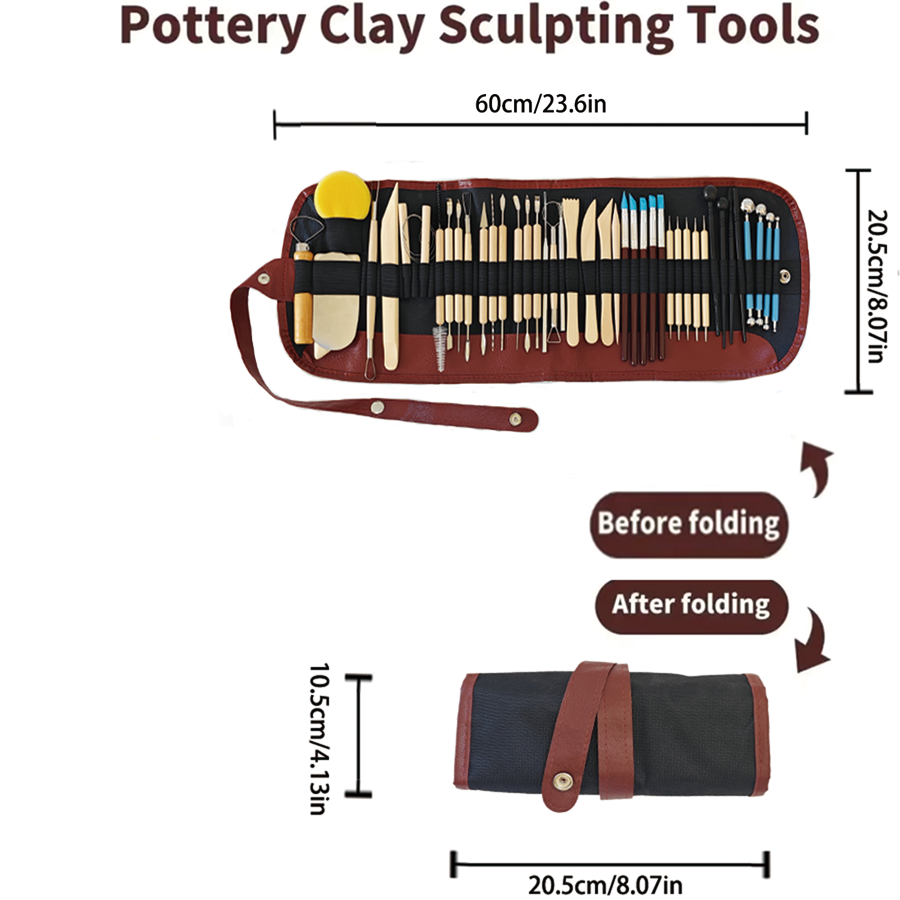 Pottery Clay Sculpting Tools K - Chisel Set Wood review and price