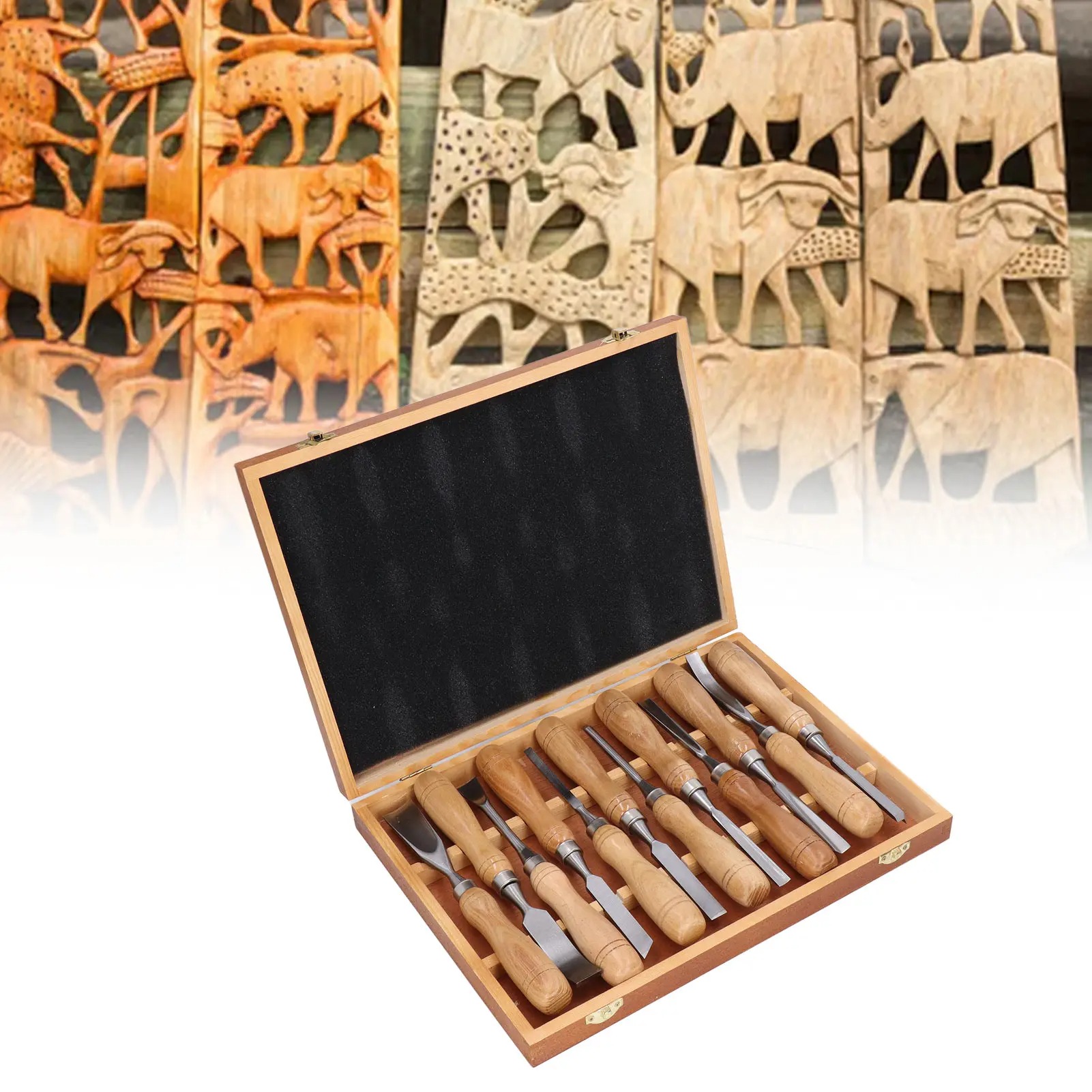 12Pcs/Set Wood Carving Tools,C - Chisel Set Wood review and price