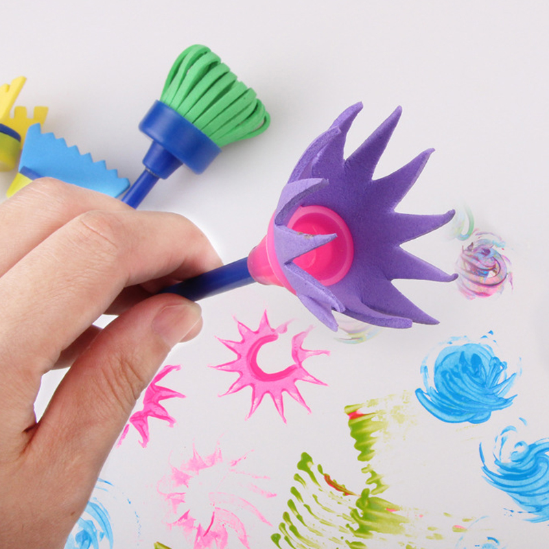 Children Drawing Sponge Brush - Tools Workshop Kids review and price