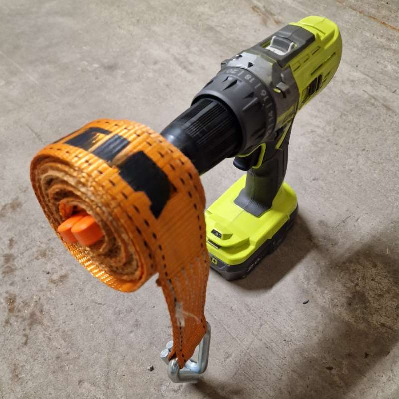 13mm Chuck Drill Strap Winder  - Tools For Woodworking Workshop review and price