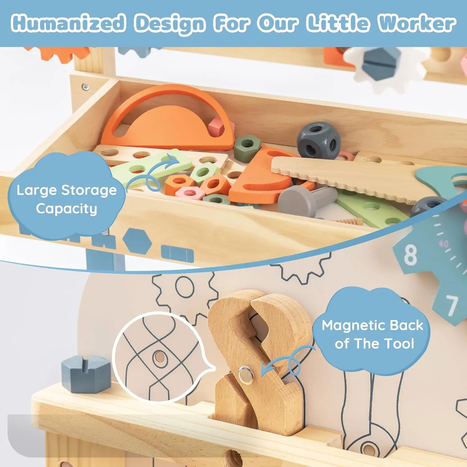 Robotime Robud Kids Tool Bench - Tools Workshop Kids review and price