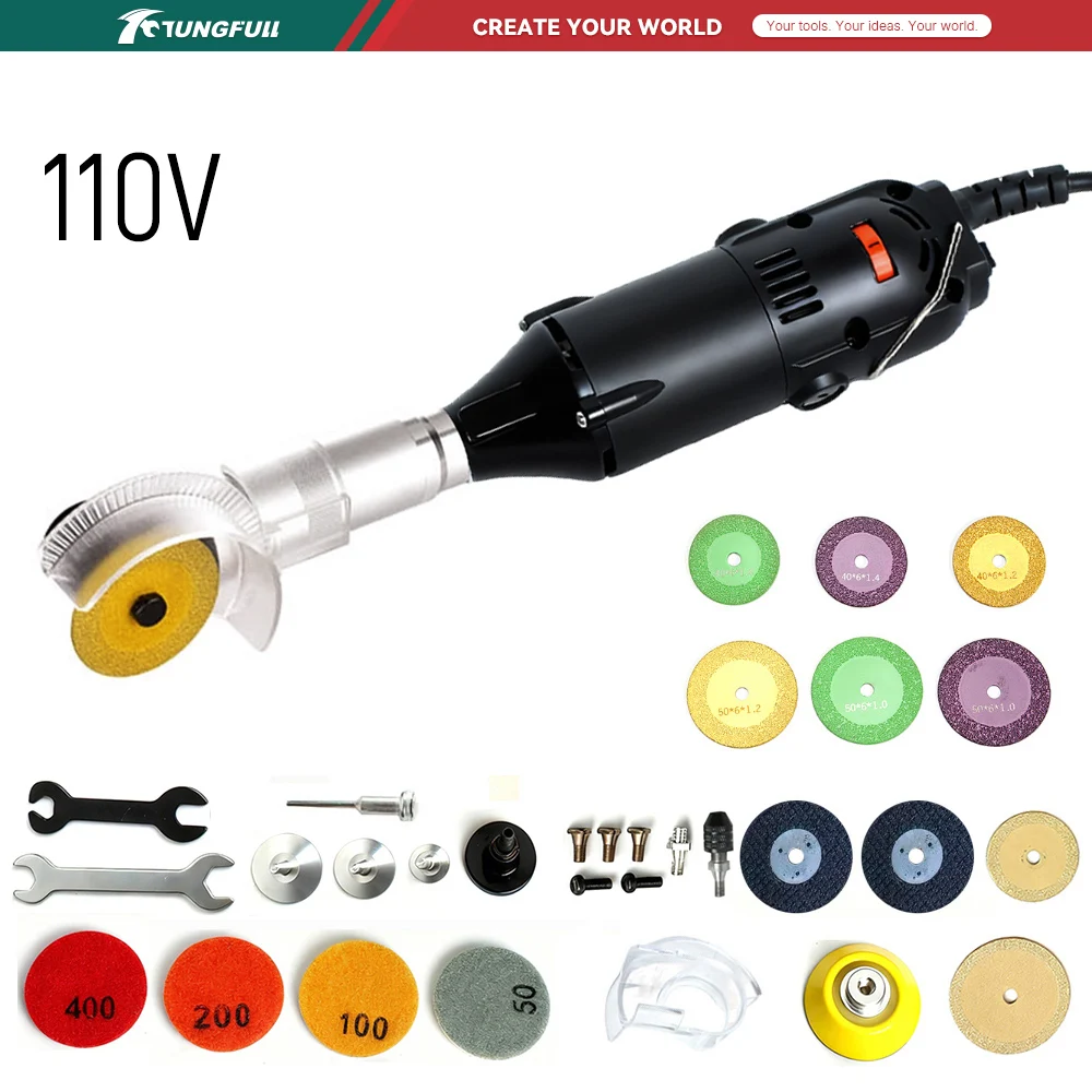 TUNGFULL 110V Mini Angle Grind - Hand Tools Mechanical Workshop review and price