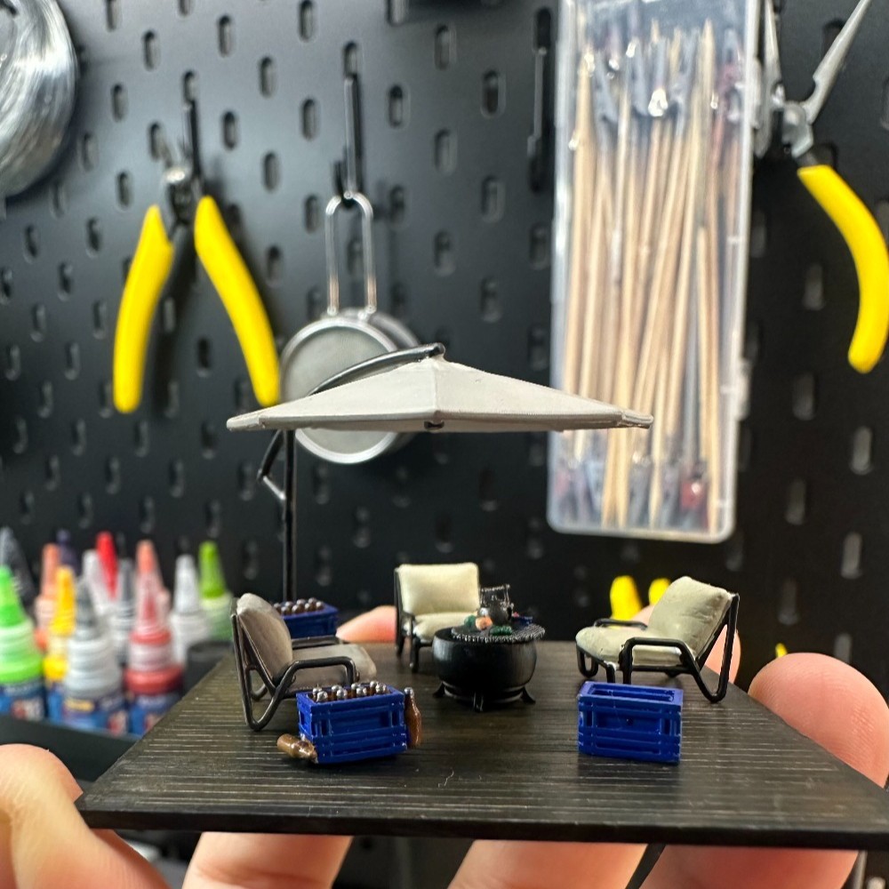 Diorama 1/64 Leisure Terrace M - Tools Workshop Kids review and price