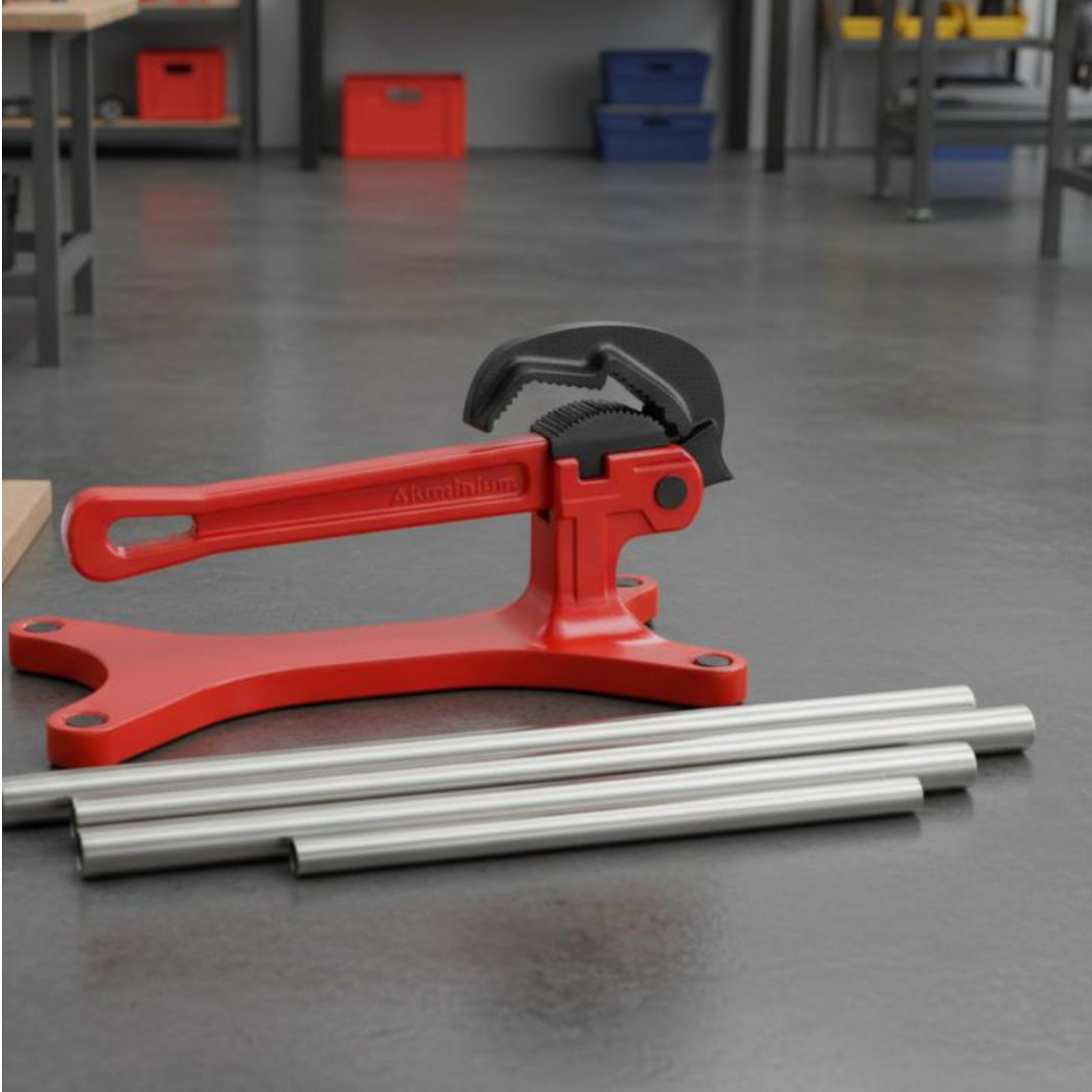 Yoke Pipe Vise Sturdy-Duty Por - Tool Workshop review and price