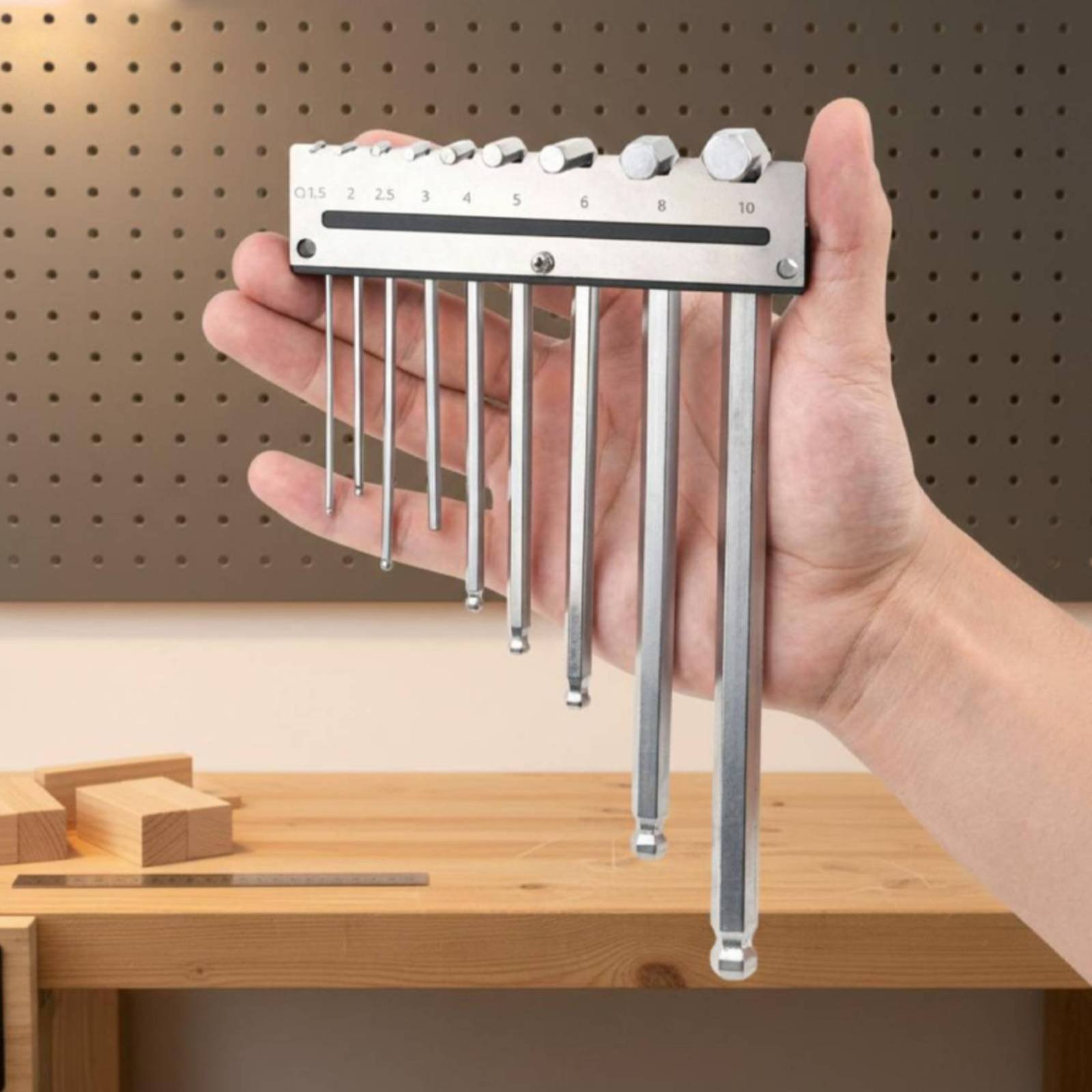 Wall Mounted Hex Key Holder Me - Tools In Metal Workshop review and price