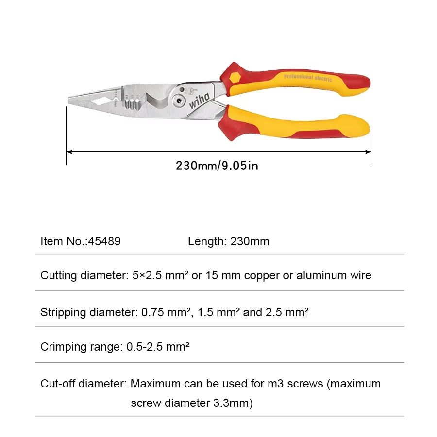 Wiha Genuine 45489 8-in-1 Insu - Tools Vn review and price