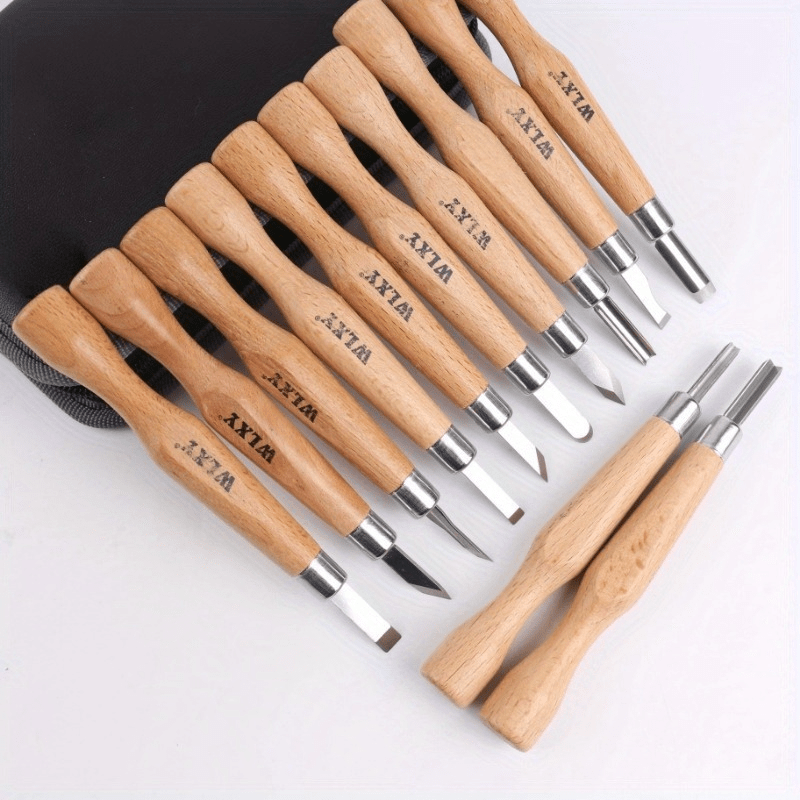 Set Of 12 Professional Wooden  - Chisel Set Wood review and price