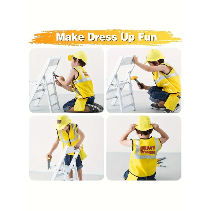 Toddler Construction Worker Ve - Tools Workshop Kids review and price