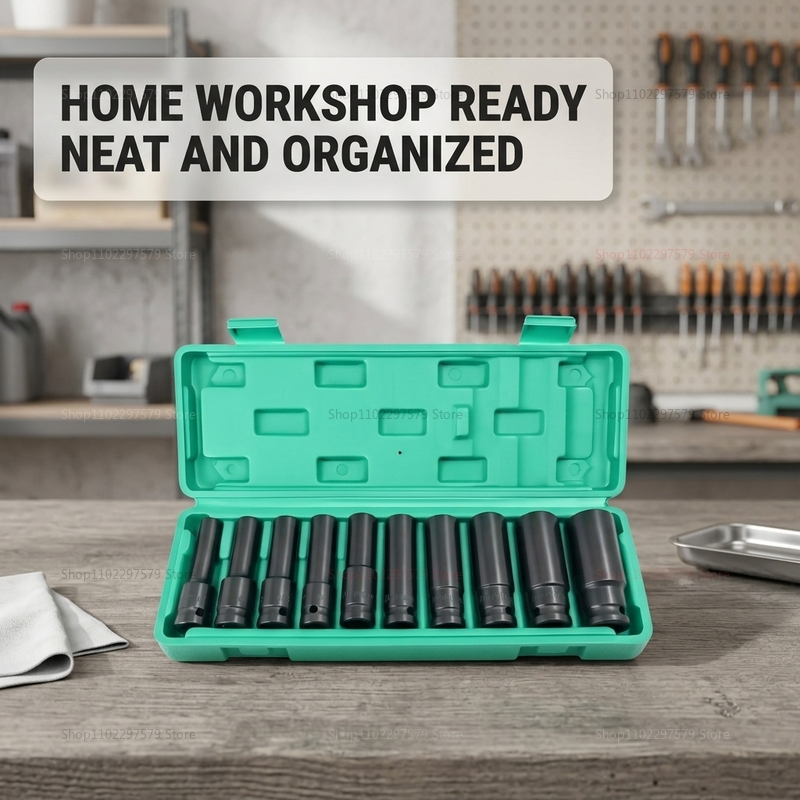 10pcs Socket Wrench Set 8-24mm - Mechanical Tools In Workshop review and price