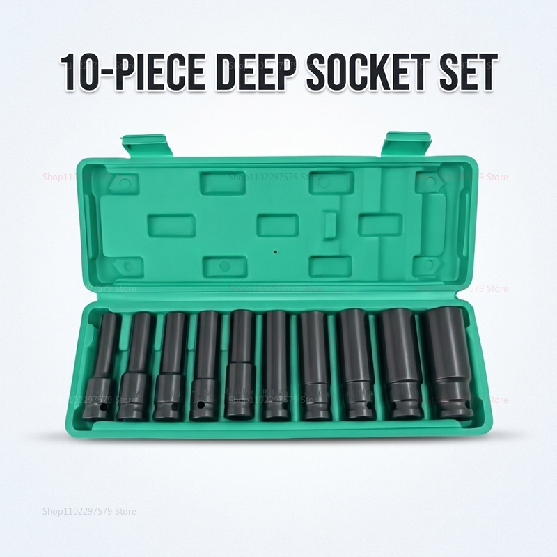 10pcs Socket Wrench Set 8-24mm - Mechanical Tools In Workshop review and price