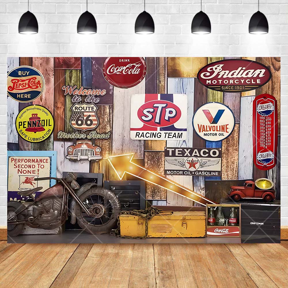 Retro Motorcycle Car Repairs G - Tools Workshop Kids review and price