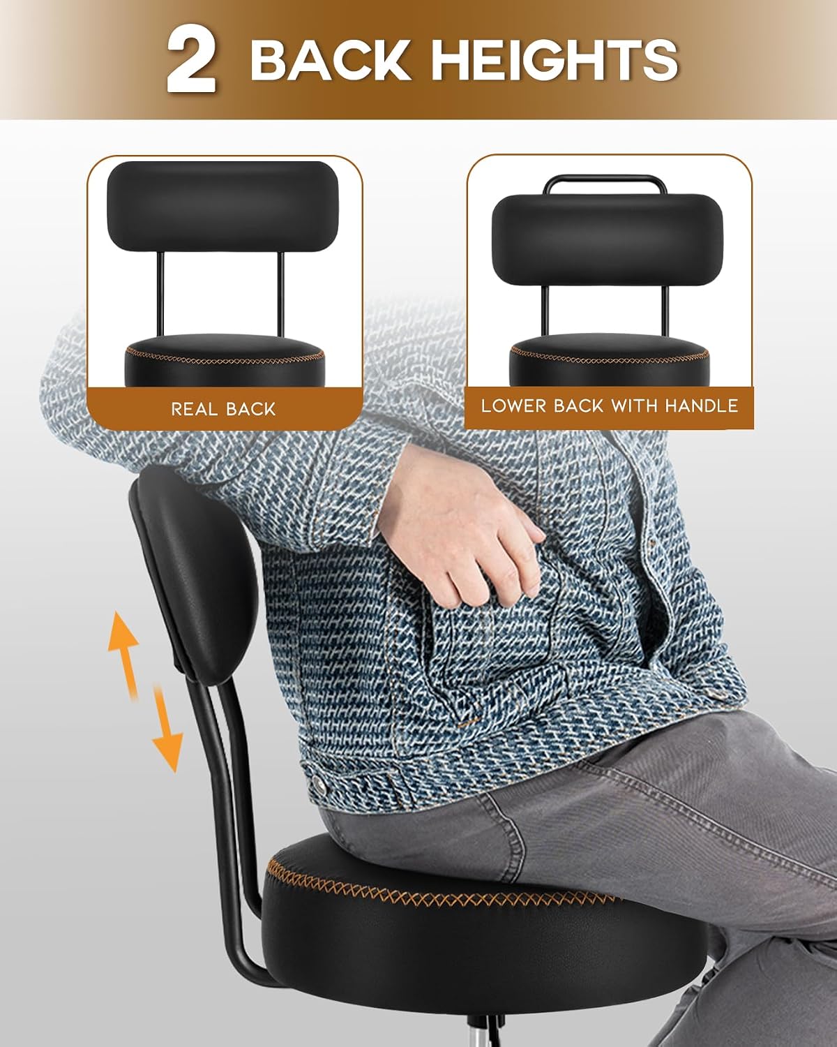 Rolling Garage Shop Stool With - Mechanical Tools In Workshop review and price