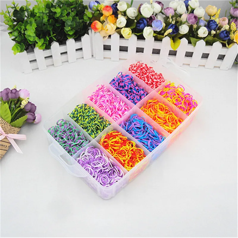DIY Handmade Rubber Bands Loom - Tools Workshop Kids review and price